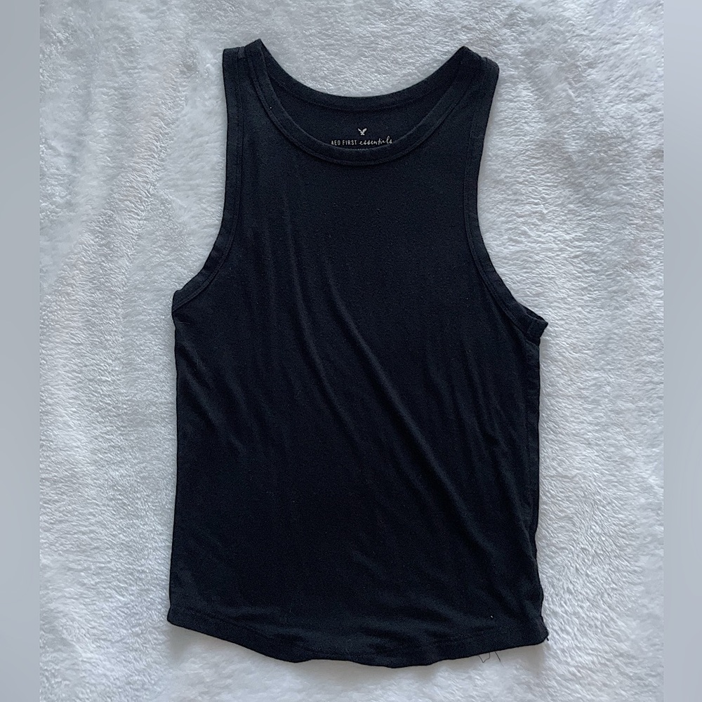 American Eagle Black Tank Top XS